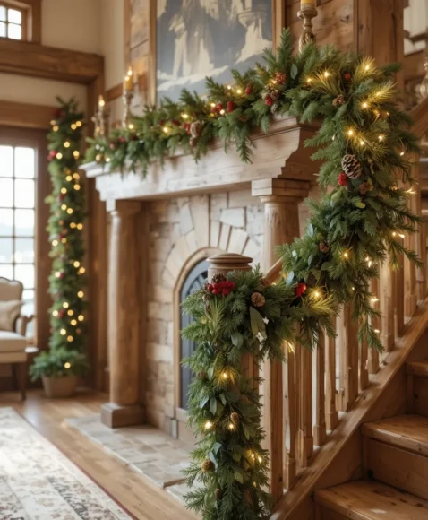 Pine and Cedar Garlands