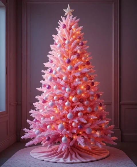 Pink Ombre Tree