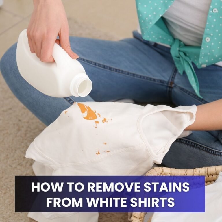 Remove Stains from White Shirts