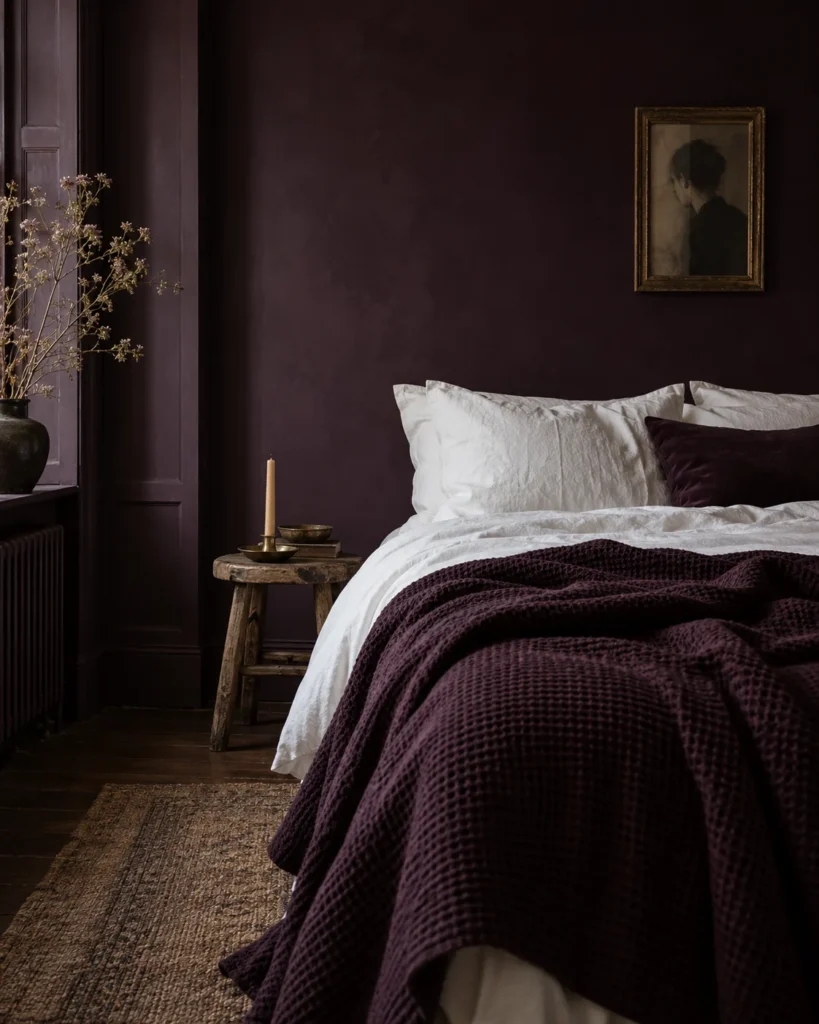 Smoky Aubergine & Rich Plum Cocoon