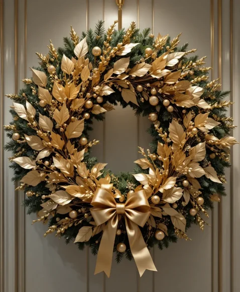 Statement Wreath with Luxe Details