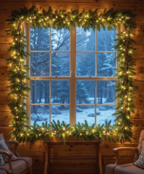 Window Garland Frames