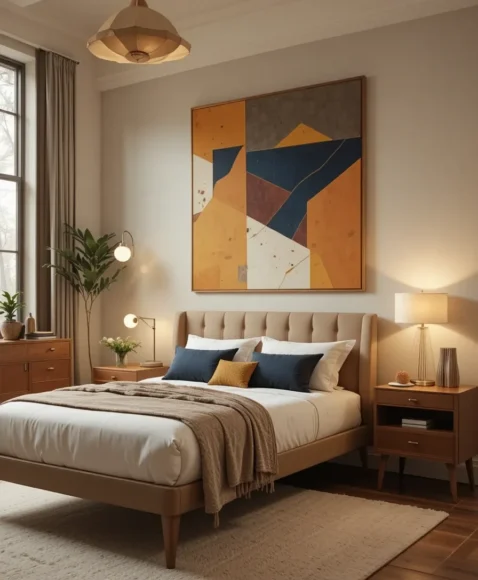 Mid-Century Modern Bedroom Ideas