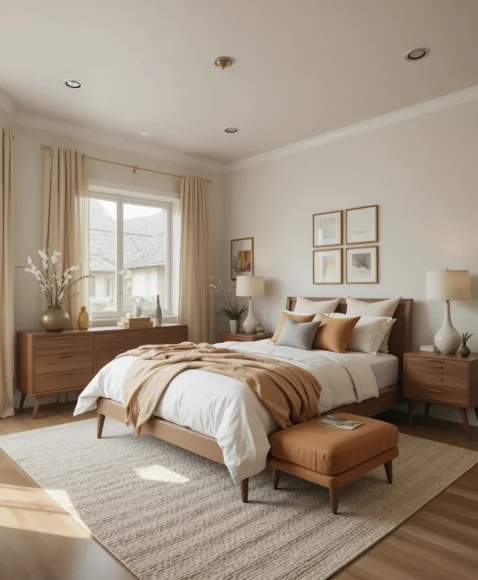 Mid-Century Modern Bedroom Ideas