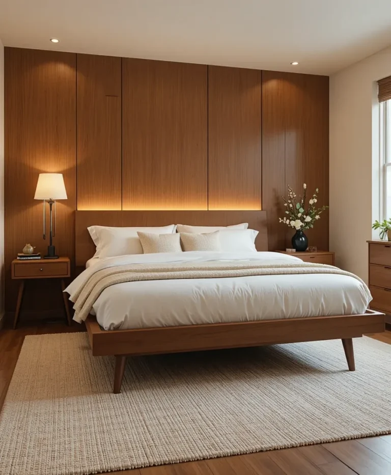 Wood Paneling for Warm, Retro Personality