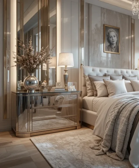 High-Gloss Furniture Accents