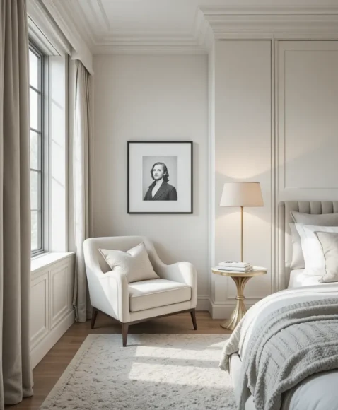 Modern Reading Nook with Clean Design