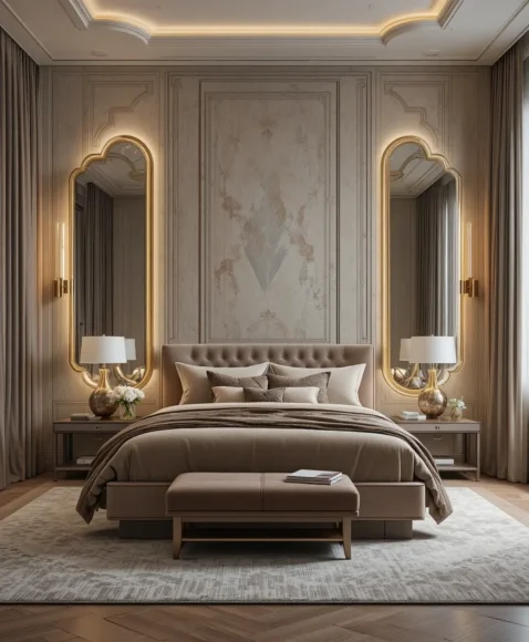 Sculpted Mirrors as Focal Points