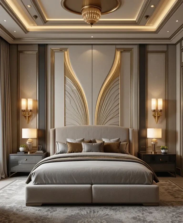 Sculptural Art Deco Lighting