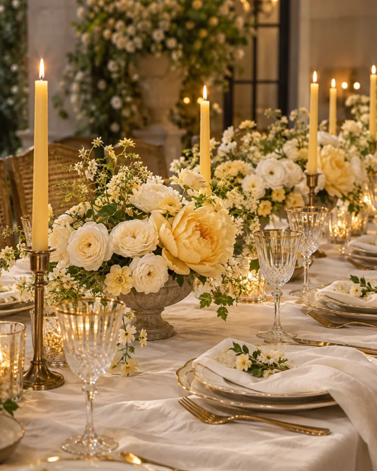 Butter Yellow & Peony Glow