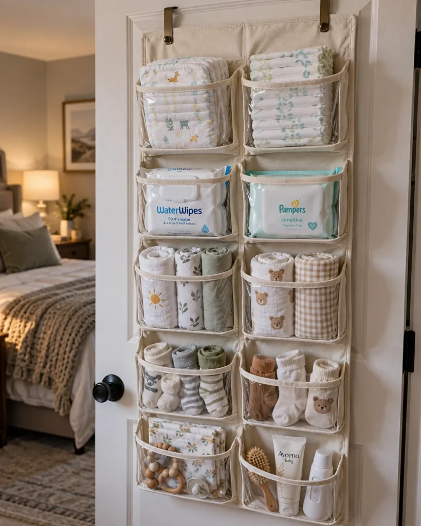 Over-the-Door Hanging Canvas Organizer
