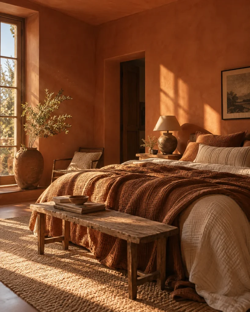 Sun-Baked Terracotta Clay Color-Drenching