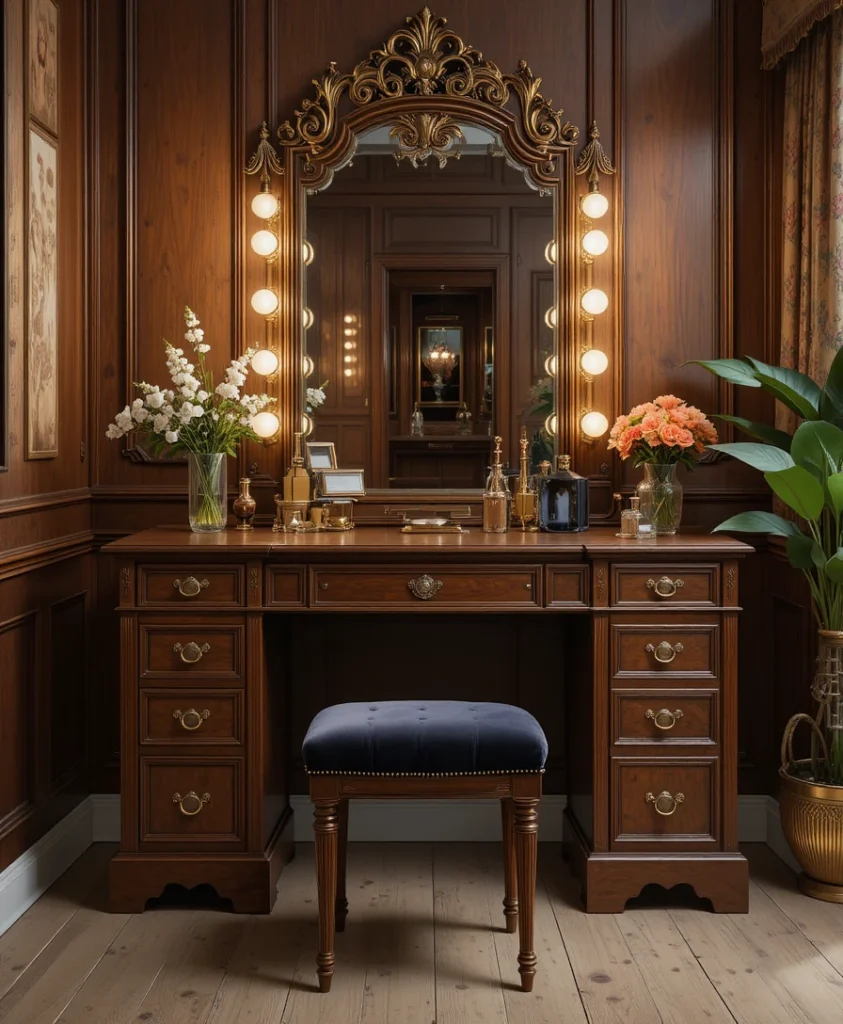 Vintage Hollywood Glam Vanity