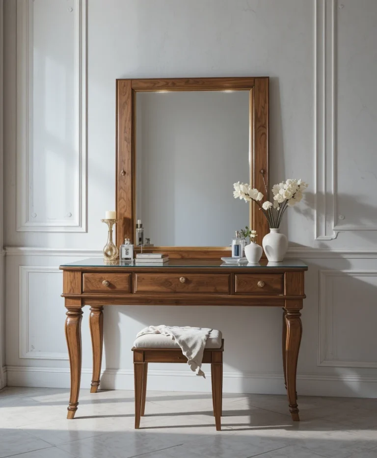 22 Wood Makeup Vanity Ideas for Elegant & Warm Spaces