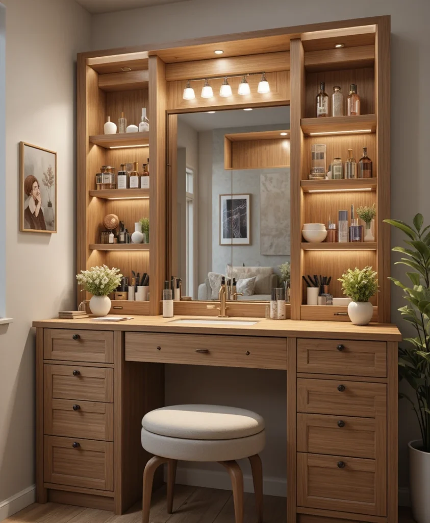 Vanity with Multi-Level Storage