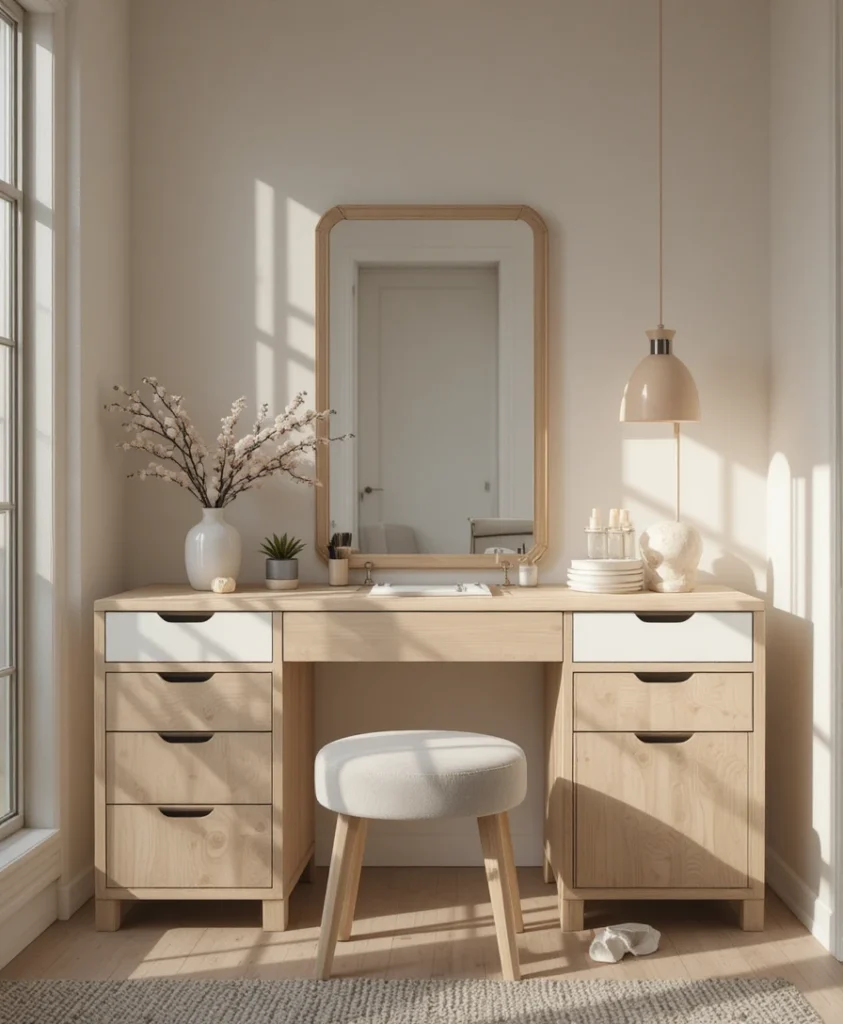Minimalist Scandinavian Vanity