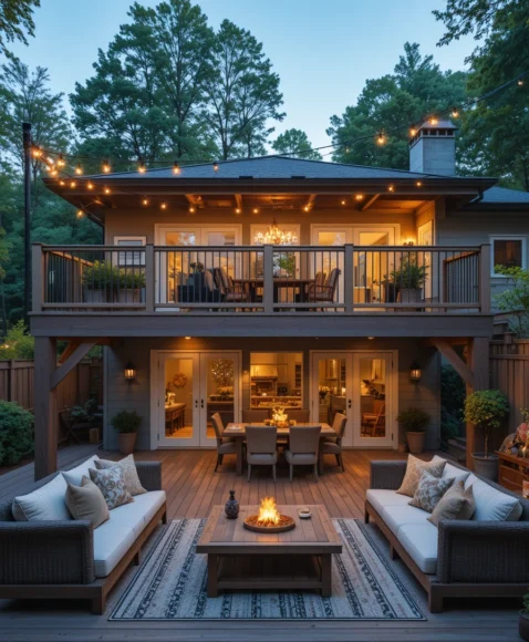 Two Level Deck Ideas 