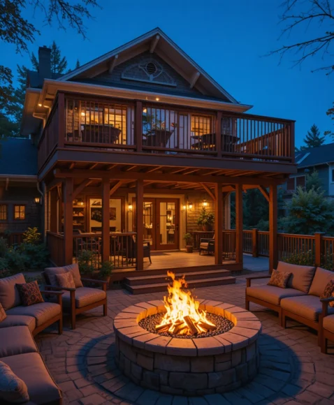 Two Level Deck Ideas 