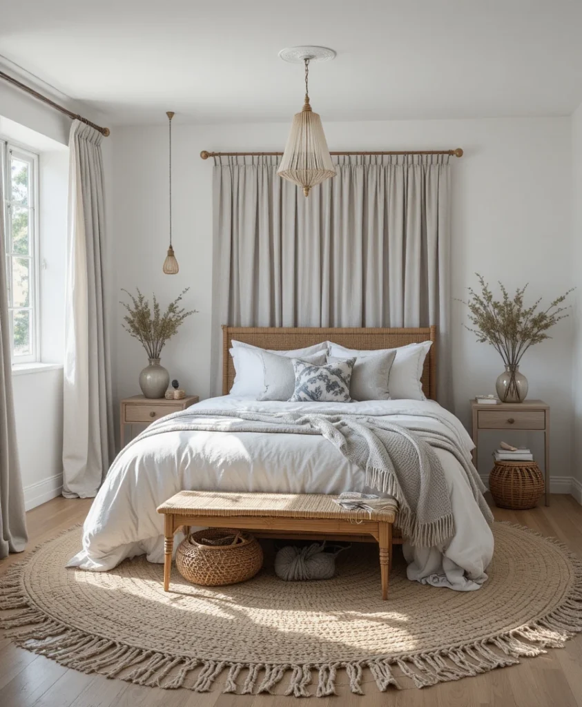 Grey and White Boho Color Palette