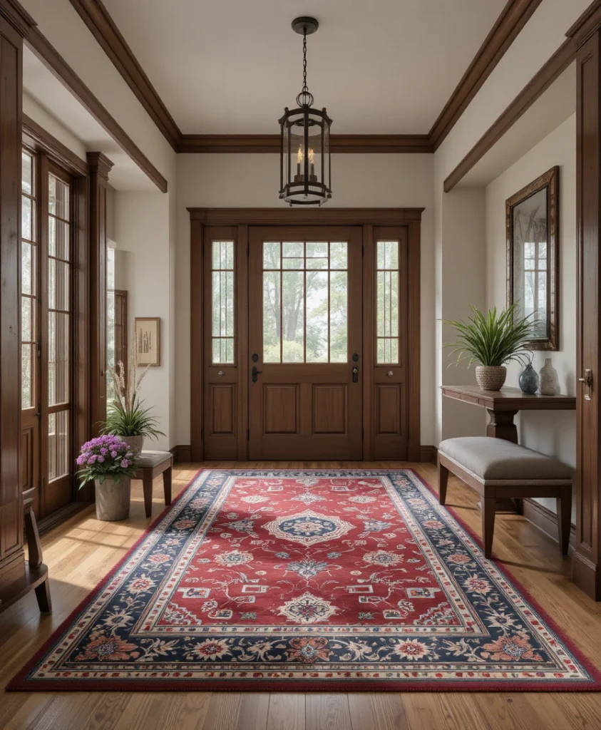 Large Area Rug with Traditional Patterns