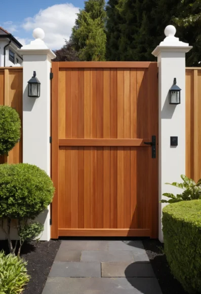 Privacy Solid Panel Gate