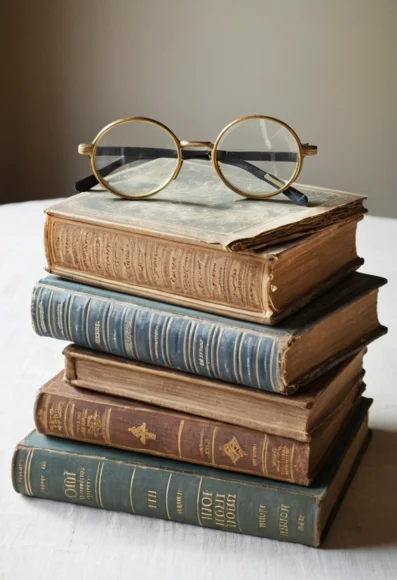 Vintage Book Centerpiece Ideas