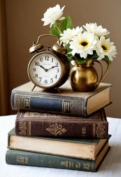 Vintage Book Centerpiece Ideas