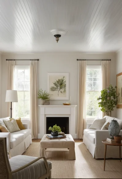 Low Ceiling Living Room Ideas