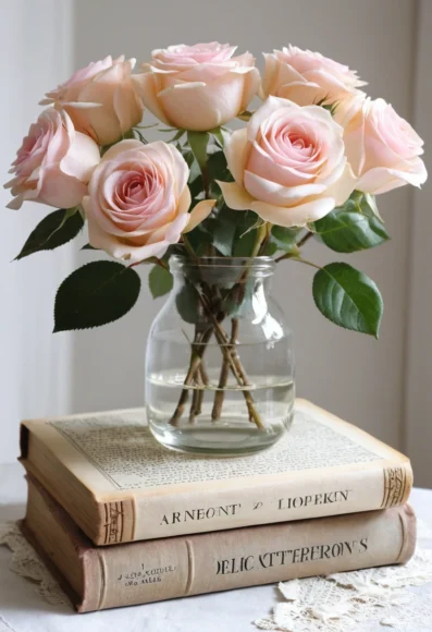 Vintage Book Centerpiece Ideas