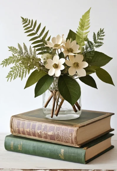Vintage Book Centerpiece Ideas