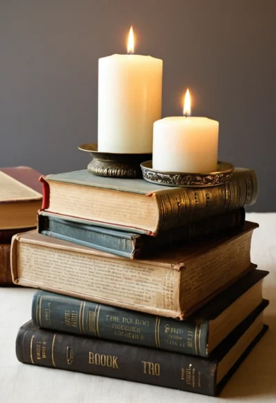 Vintage Book Centerpiece Ideas