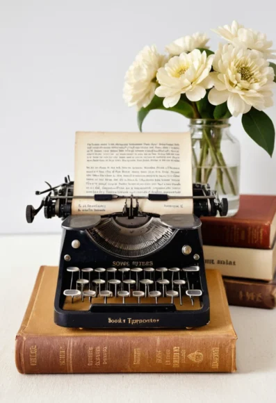 Vintage Book Centerpiece Ideas