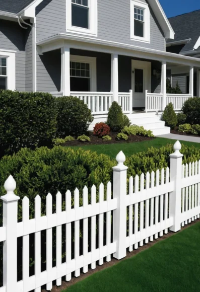 Vinyl Picket Fence