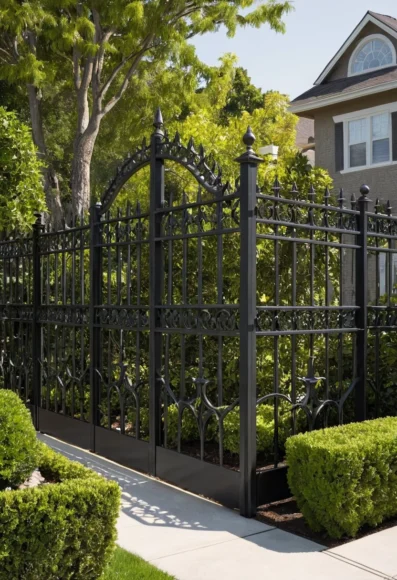 Wrought Iron Fence