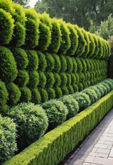 Eco-Friendly Hedge Fence