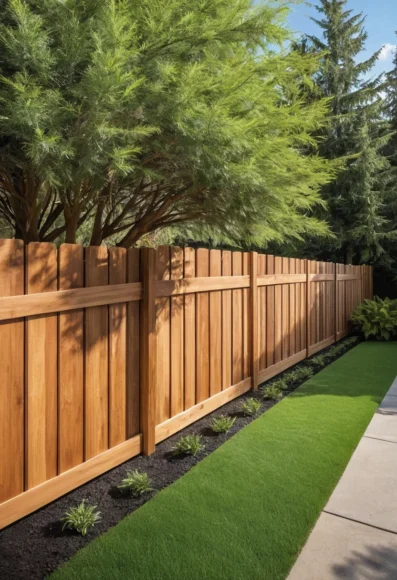 Cedar Privacy Fence