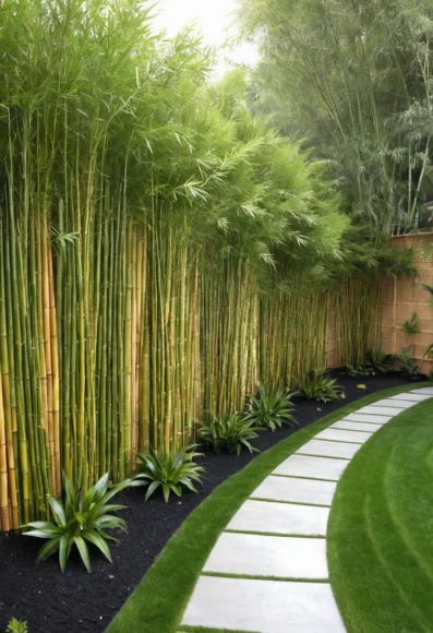 Bamboo Privacy Fence