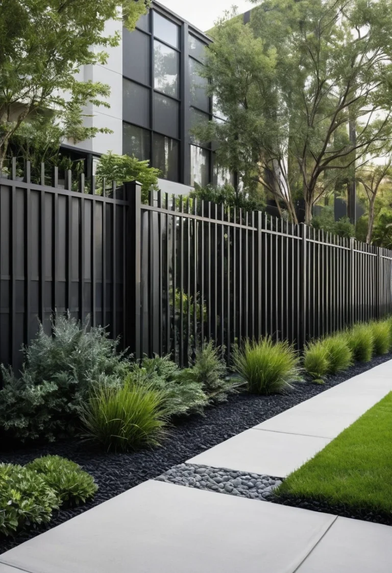 Industrial Steel Fence