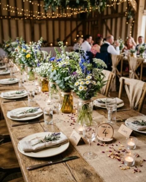 Rustic Farmhouse Tablescape