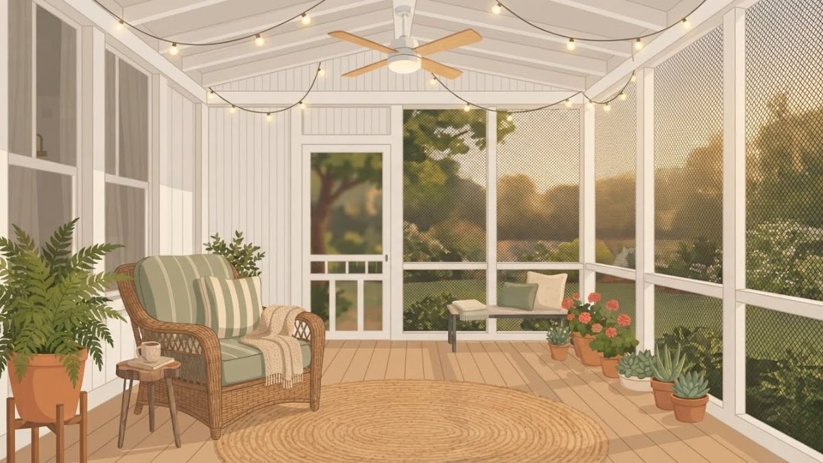 How To Screen In A Porch