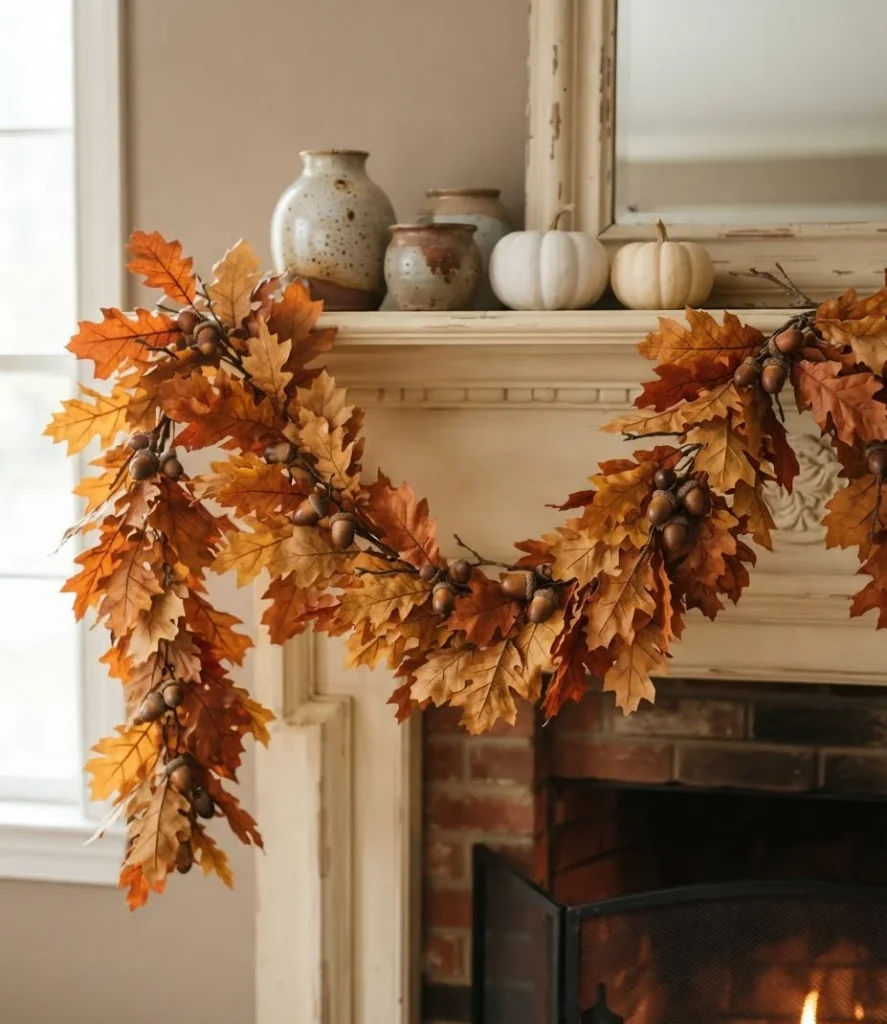 Acorn and Oak Leaf Garla
