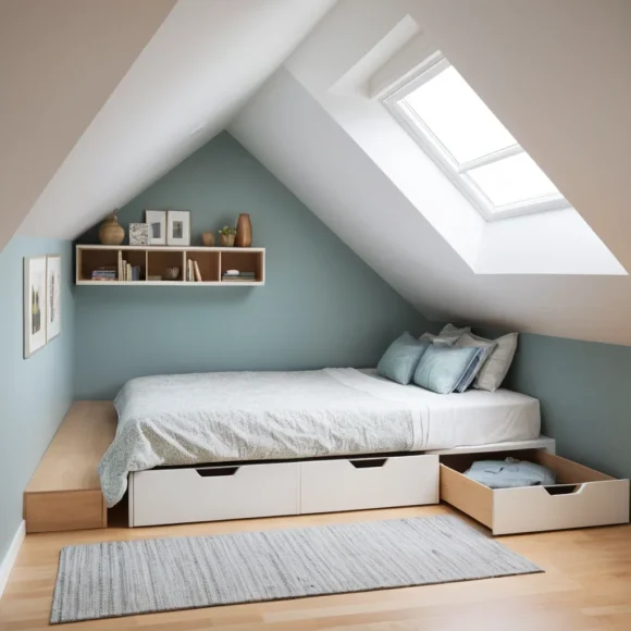 Add Built-In Storage to Save Space