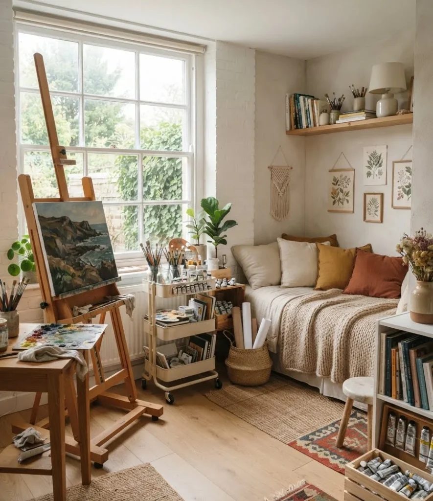 Art Studio with a Daybed Corner