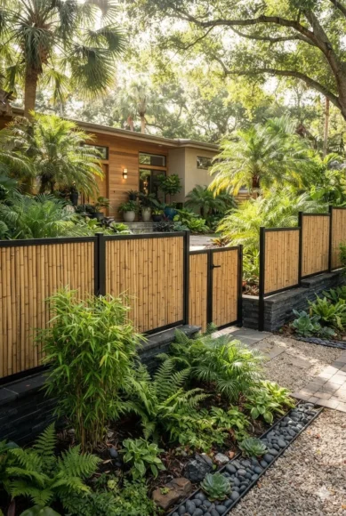 Bamboo Privacy Screen