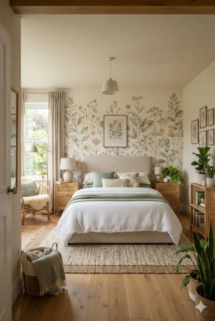 Botanical Mural Removable Wallpaper