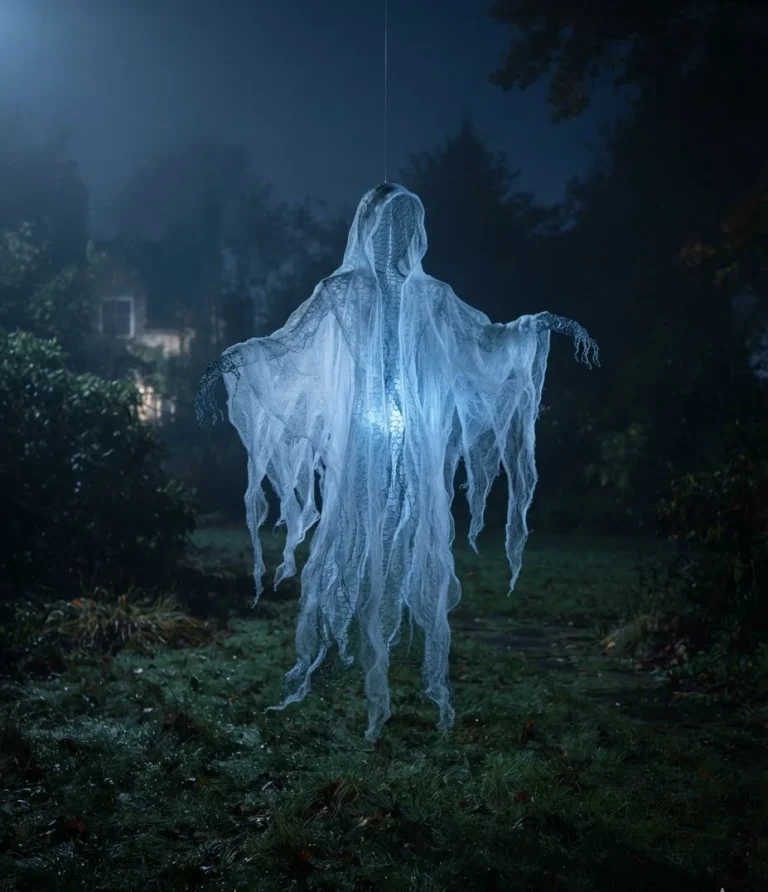 Chicken Wire Ghost Sculpture
