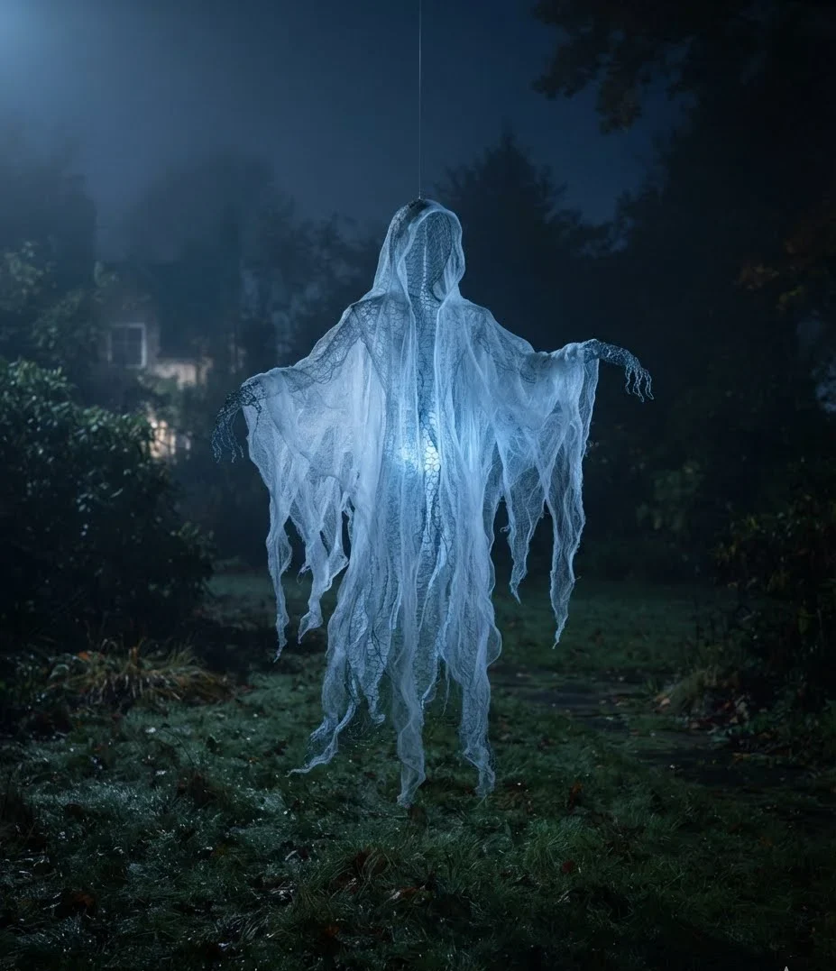 Chicken Wire Ghost Sculpture