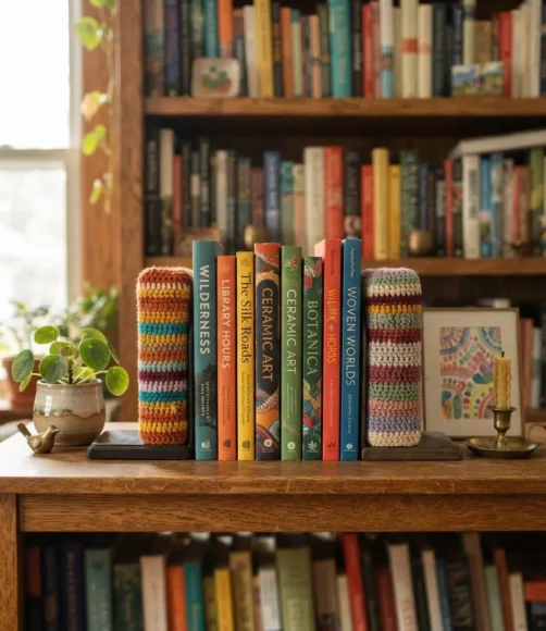 Crochet Bookend Covers