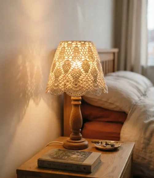 Crochet Lampshade