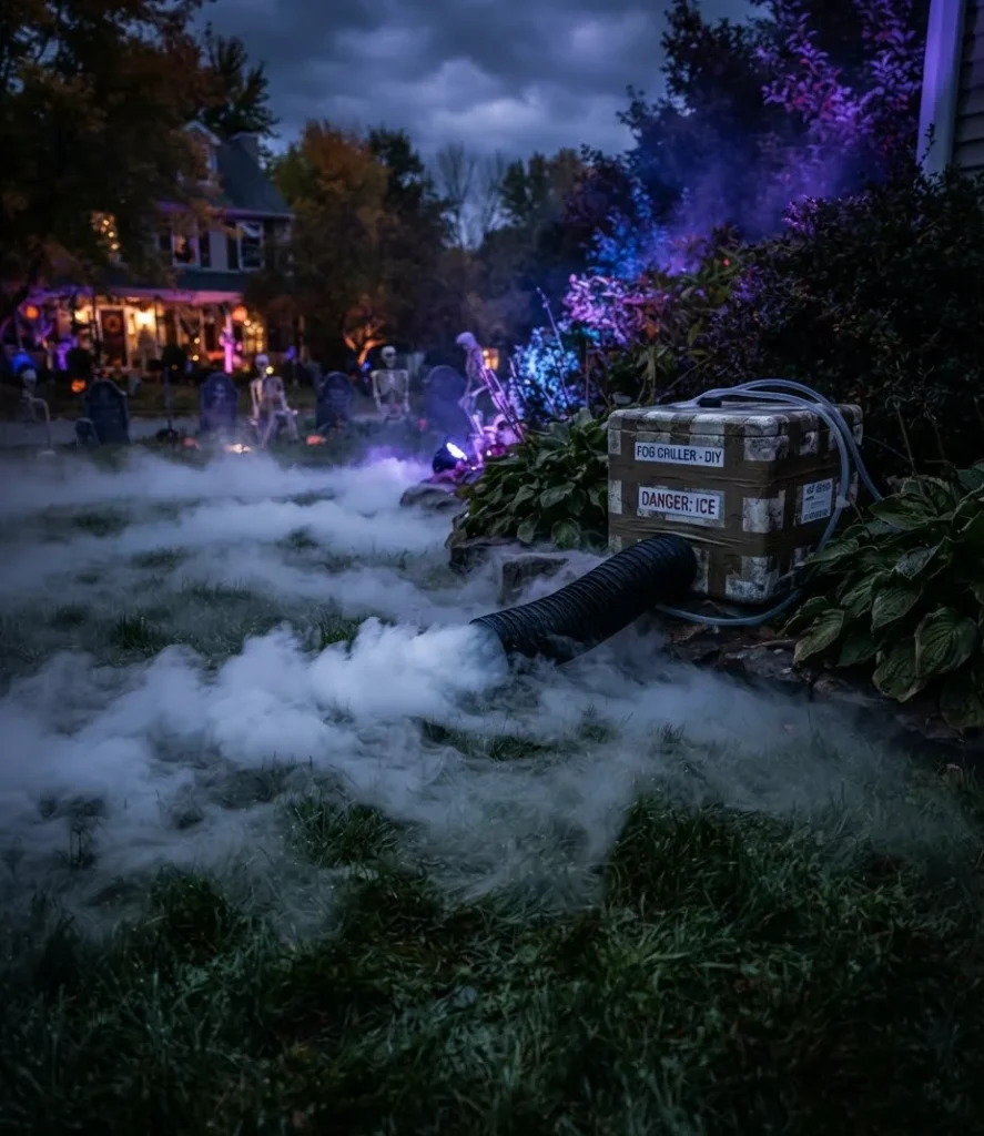 DIY Ground Fog Chiller Box